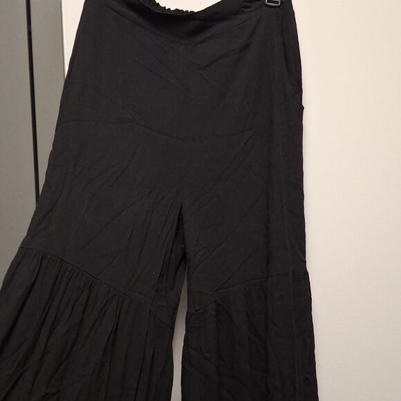 Black Wide Leg Pants - Picture 6 of 6